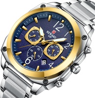 REWARD – Montre octogonale pour hommes, grande taille, Oem de luxe, Quartz solide en acier inoxydable, montres de Sport pour hommes, Montre pour Homme
