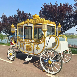 Grande réduction sur les chariots de chevaux électriques personnalisés, chariots de chevaux royaux, chariots de chevaux pour mariage, à vendre - Product Image 5