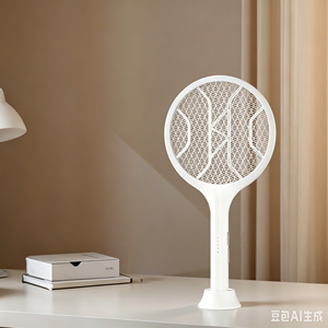 <span class=keywords><strong>Raqueta</strong></span> Eléctrica Recargable para Matar Mosquitos, con Mango Plegable, Funciona con Batería, Control de Mosquitos-P - Product Image 2