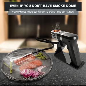 Kit Portatile per Affumicatura a Bolle con Batteria, Pistola per Affumicare Carne per BBQ, Uso Domestico e All'aperto, Elettrodomestico da Cucina - Product Image 2