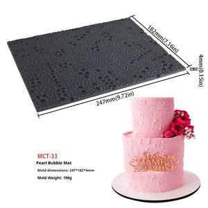 Tapis d'impression en plastique multi-motifs pour un gaufrage rapide sur la pâte à sucre et l'argile à <span class=keywords><strong>modeler</strong></span> pour les projets artistiques - Product Image 3
