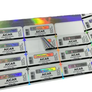 Hologram Effect 3Ml Peptide Labels Aicar Stickers Prive Ontwerp Tb 500 Sticker Aangepaste Labels Voor Flesjes