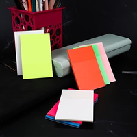Bloc-notes adhésif transparent personnalisé avec dégradé de couleurs pour animaux de compagnie