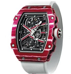 นาฬิกาทรงกระบอกสำหรับผู้ชาย Tourbillon แบบหรูหราสุดยอดคุณภาพสูงบางเฉียบ - Product Image 1