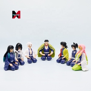 <span class=keywords><strong>Tanjiro</strong></span> seduto posa figura modello Demoned <span class=keywords><strong>Slayer</strong></span> in PVC resina Desktop decorazione per auto Anime gioco da collezione ornamento stile cartone animato giocattolo - Product Image 3