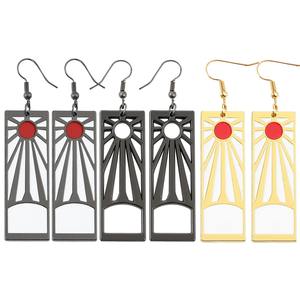 Los populares <span class=keywords><strong>pendientes</strong></span> de dibujos animados de Anime Demon Slayer son del mismo estilo que los usados por <span class=keywords><strong>Tanjiro</strong></span> Kamado para regalo - Product Image 2