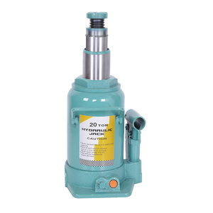 <span class=keywords><strong>Cric</strong></span> <span class=keywords><strong>hydraulique</strong></span> à <span class=keywords><strong>double</strong></span> vérin 20T avec soupape de sécurité intégrée, <span class=keywords><strong>cric</strong></span> robuste pour usage en garage - Product Image 1