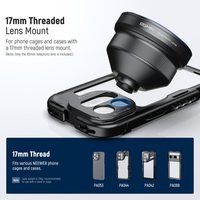 NEEWER HD 85MM Téléobjectif 17mm Backplate 2.5X Grossissement Étanche pour SmallRig pour NEEWER pour IP