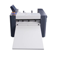 QK-335A Machine de perforation et de pliage du papier entièrement automatique avec alimentation par aspiration et écran tactile