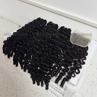 Extensions de cheveux bouclés birmans 100% cheveux humains bruts non traités, cheveux vierges 12A, boucles spiralées rebondissantes