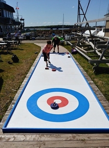 Giá Rẻ Giá Hot Bán Bền Sinh Thái Mô Phỏng Tổng Hợp Ice Rink Curling Ban Cho Curling Trò Chơi - Product Image 5