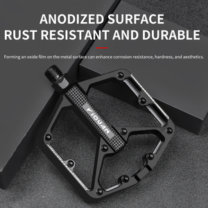 Pédales de vélo scellées avec roulements DU, antidérapantes, pour VTT, vélo de route, en alliage d'aluminium, plateforme, pédale de vélo MTB - Product Image 5