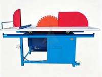 Scie à maçonnerie électrique multifonctionnelle, scie à blocs de pierre et de carrelage, guillotine à briques mobile sans poussière pour chantier de construction