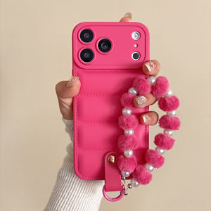 Funda de Teléfono <span class=keywords><strong>3D</strong></span> de TPU Suave con Diseño de Chaqueta Acolchada para Google <span class=keywords><strong>Pixel</strong></span> 10 Pro XL 9A 8A 7A <span class=keywords><strong>6A</strong></span> 5A 9 8 7 6 Pro con Correa de Muñeca y Cuerda para Colgar - Product Image 5
