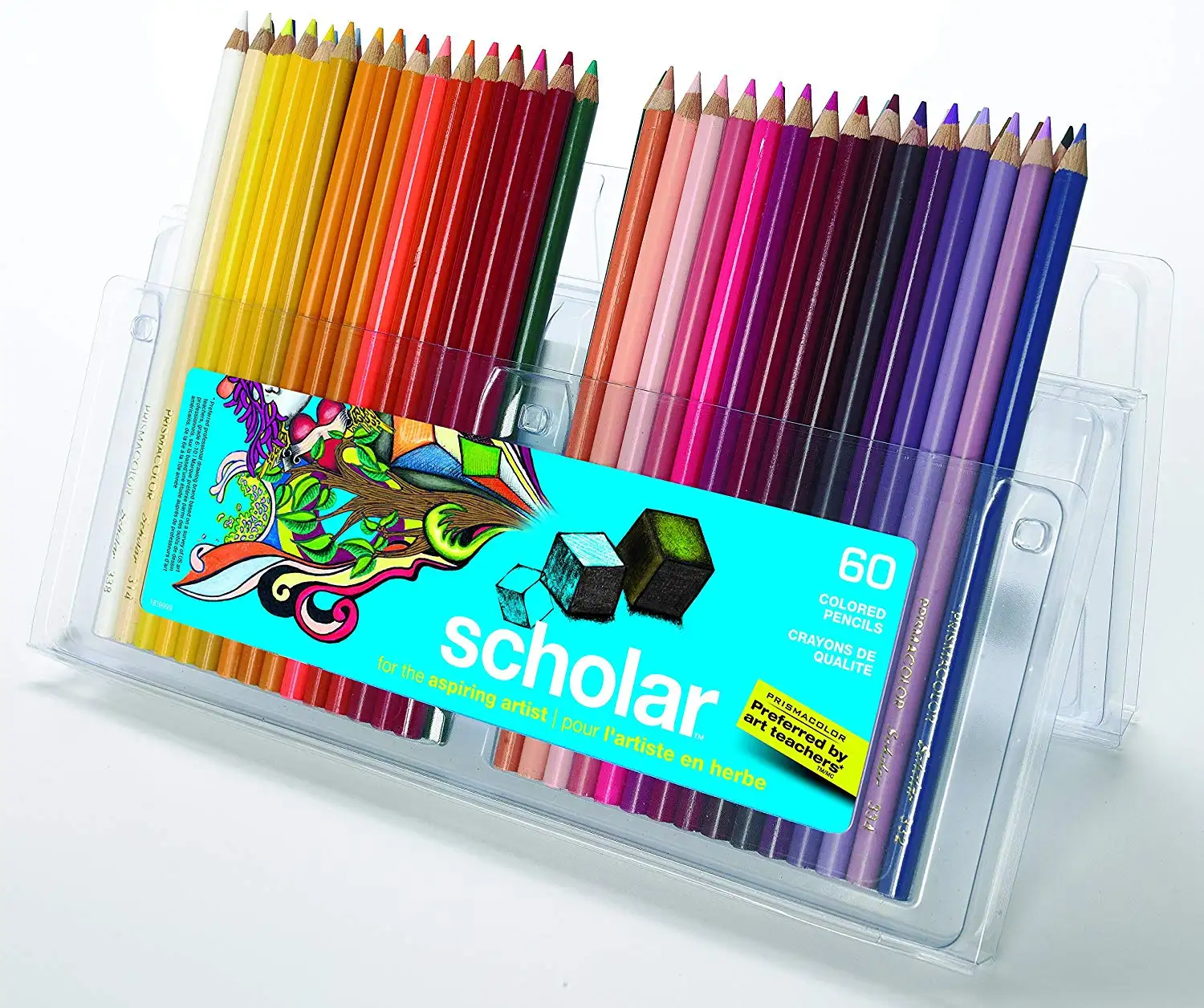 Лидер продаж на Amazon, набор акварельных цветных карандашей 60