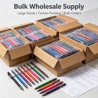 Stylo bille en métal avec stylet tactile, finition gris mat pulvérisé, écriture fluide pour le bureau