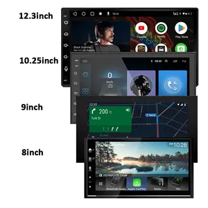 เครื่องเล่นวิทยุระบบมัลติมีเดียสำหรับรถยนต์ขนาด9นิ้วระบบแอนดรอยด์11 2GB + 32GB 2DIN 2 DIN Android 11