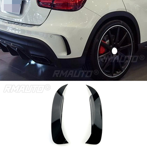 สปอยเลอร์กันชนหลังรถยนต์ ฝาครอบตกแต่งแคนาร์ดทั้งสองด้าน สำหรับ Mercedes-Benz GLA X156 GLA45 AMG 2013-2018 แต่งรถ - Product Image 1