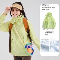 Veste de randonnée unisexe en nylon léger pour l'été, à manches longues, respirante, anti-humidité, séchage rapide, coupe ample, anti-UV, idéale pour la pêche en extérieur