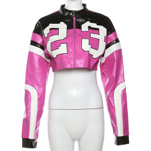 Vêtements X7660-trending pour femmes 2024 Veste de mode pour femmes Vestes en cuir pour femmes - Product Image 4