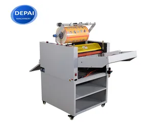 DP-SMFM--520E semi-automatique à vitesse rapide rouleau PVC papier film à plat machine à plastifier