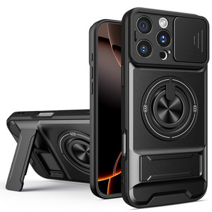 Nouvelle conception de protection d'objectif de caméra coulissante, coque de téléphone magnétique antichoc pour <span class=keywords><strong>iPhone</strong></span> <span class=keywords><strong>11</strong></span> 12 13 14 15 16 <span class=keywords><strong>Pro</strong></span> Max 17 Air Case - Product Image 1