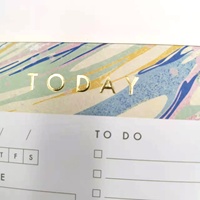 Pour faire calendrier de liste, planificateur hebdomadaire de bureau, horaire de bloc de temps