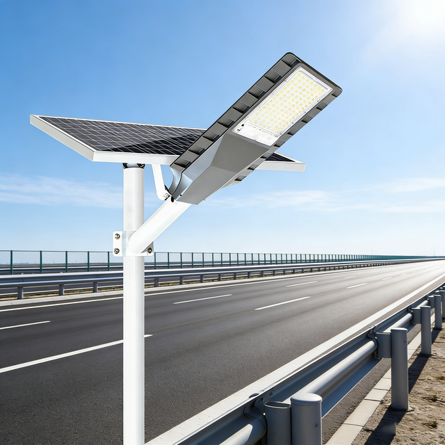Outdoor IP65 60W 90W 120W 180W DC Aluminum LED Solar Street Light Split for Highway Use