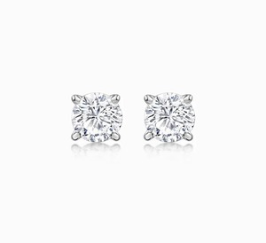 Pendientes de compromiso de moissanita de calidad premium para mujer, diseñados para fiestas de compromiso y bodas, disponibles para la venta. - Product Image 2
