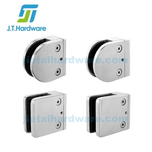 Cr L z912 z-series vuông loại căn hộ cơ sở lan can lan can thép không gỉ kính kẹp cho 1/2 "kính - Product Image 6