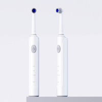 Brosse à dents électrique intelligente T2231 à LED, rotative, pour soins bucco-dentaires, nettoyage en profondeur, poils moyens, étanche IPX7, blanchiment des dents, 3 modes