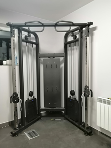 Système de <span class=keywords><strong>poulie</strong></span> double réglable Fitness <span class=keywords><strong>Cage</strong></span> Multi-Functional Smith Machine Cable Crossover-Commercial Bodybuilding Back Training - Product Image 5