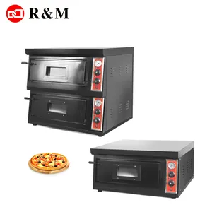 Comercial Pizza Oven 500 Graden 450 Graden Arabisch Pizza Oven Bakken Making Machine Voor Restaurant Gebruik