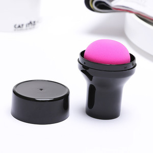 Éponge à tête ronde, outil de maquillage de beauté, petit coussin d'air, humide et sec, BB crème - Product Image 4