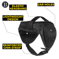 Football Durable Couvre-chef De Lutte Karaté Boxe Néoprène Casque Oreille Tête Garde