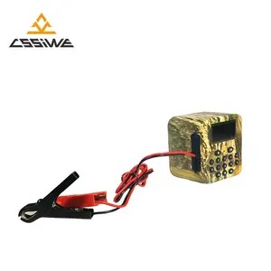 clearest hunting equipment including 50W NdFeB speaker core , hunting call equipment with memory timer on/off