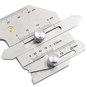 Calibre de soudure compact haute précision <span class=keywords><strong>pour</strong></span> la mesure de la hauteur des points de soudure, règle de soudure <span class=keywords><strong>pour</strong></span> l'inspection des joints métriques - Product Image 3