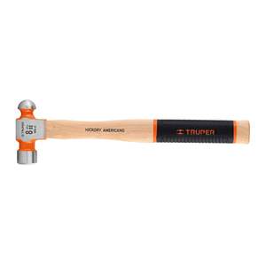 Trupper MB-8 8 oz Hickory manico lucidato martello Pein palla con impugnatura Truper per applicazioni di unghie geologiche macchinista - Product Image 1