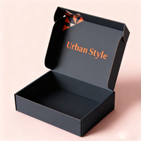 Boîtes d'expédition personnalisées en carton ondulé recyclable pour chaussures et vêtements