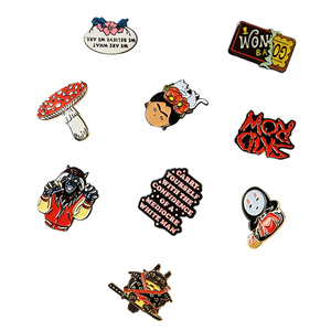 Personalized Soft Enamel Pins Zinc Alloy <b>Metal</b> Badge Custom Art Design Lapel Brooch Fashion Jewelry Souvenir Gift - Product Image 3
