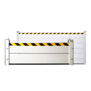 Barreras contra Inundaciones de Aluminio, Barreras Impermeables para Puertas de Garaje, Ligeras, de Fácil Montaje, Reflectantes - Product Image 1