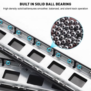 Quincaillerie de meubles modernes, système de glissières de porte à rabat de 35 mm, glissières de placard de cuisine et de salle à manger pliantes et pivotantes pour meuble TV - Product Image 4