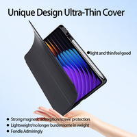 Coque de protection pour tablette Xiaomi Pad 8/8 Pro en TPU, support multi-angles réglable, vente chaude
