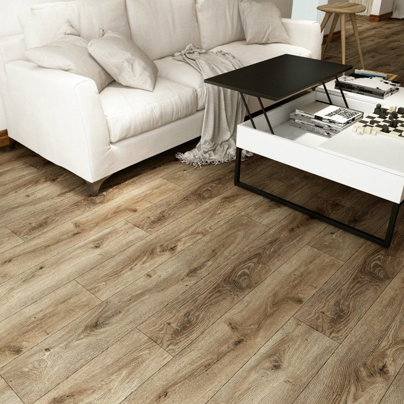 60x60 Herringbone Vinyl PVC Floor Tiles - Loose Lay LVT Flooring 