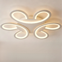 Plafonnier LED moderne minimaliste en forme de fleur, éclairage domestique, décoration pour salon, cuisine, chambre à coucher