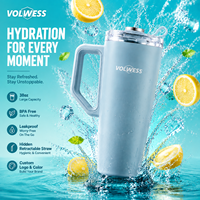Thermos en acier inoxydable avec couvercle à ouverture rapide breveté pour les voyages