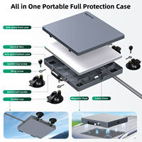 Última Novedad: Estuche Protector 5 en 1 para Starlink Mini con Imán de Ventosa, Multifunción y Protección Antigranizo