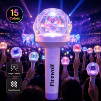 Barra de Luz LED Inalámbrica con Diseño de Diamante, Control de Grupo 2.4G, Logotipo y Color de Luz Personalizables para Días Deportivos, Eventos en Estadios y Apoyo a los Fans