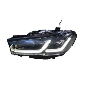 อะไหล่รถยนต์ BMW ซีรีส์ 5 รุ่น G30, ไฟหน้า LED กันชนหน้า, รุ่นสีดำ, ไฟสีขาวและสีเหลือง - Product Image 3
