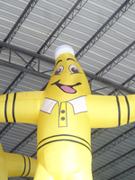 Skydancer publicitaire personnalisé pas cher, ballon gonflable, vagues d'air, danseur aérien, marque Minye, PVC de qualité commerciale